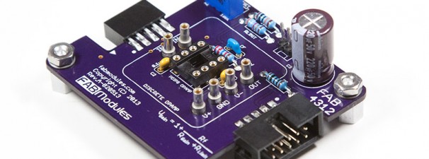 FAB4312 – Non-Inverting Amplifier Module (Discrete OpAmp, PDIP OpAmp)